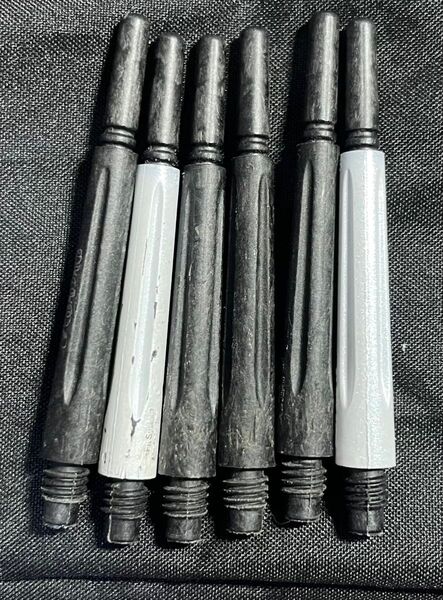 【ダーツ】COSMO DARTS Fit Shaft Carbon ノーマル スピン ⑤ (31.0mm) 6本セット【シャフト】