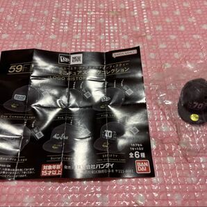 ガシャポン ニューエラ 59FIFTY ミニチュアスイングコレクションロゴヒストリー 70thアニバーサリーヒストリー 新品未開封