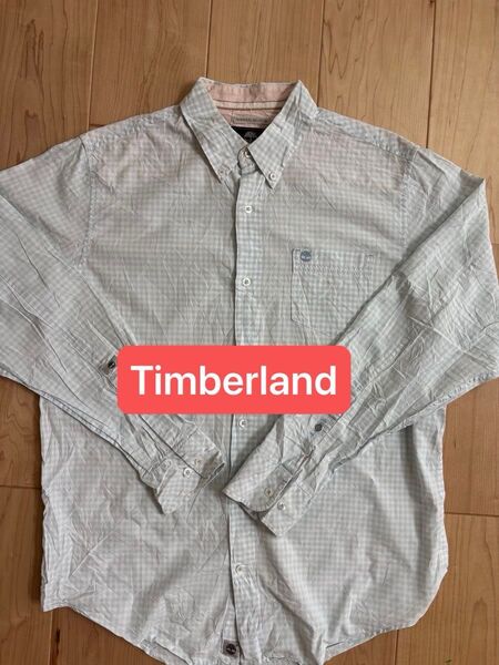 Timberland ギンガムチェックシャツ Mサイズ ティンバーランド
