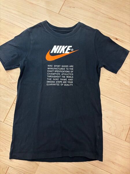 NIKE ナイキ 半袖 Tシャツ レディース Lサイズ ロゴ ブラック 黒 メンズ