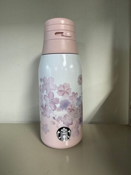 スターバックスSAKURA2023 ハンドルリッドステンレスボトル355ml