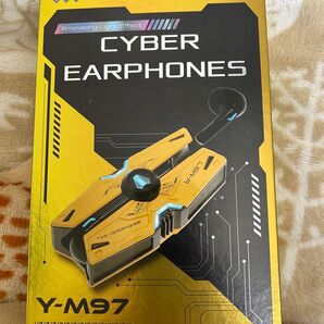 ゲオ サイバーイヤホン イエロー 完全ワイヤレスイヤホン
