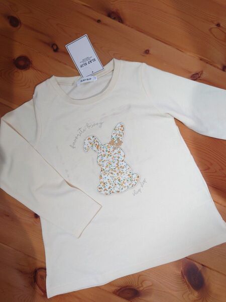 訳あり スラスリ 長袖 Tシャツ カットソー トップス 女の子