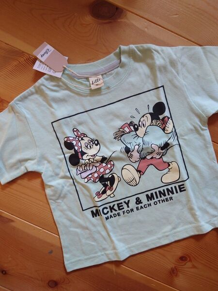 半袖Tシャツ リトシー ミッキー ミニー ディズニー バックプリント