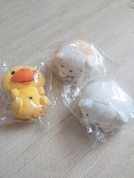 にぎちょこぬいぐるみ かものはしかも ねこ しろくま すみっコぐらし
