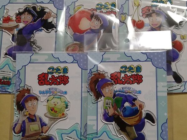 忍たま乱太郎 スイーツパラダイス スイパラ アクリルスタンド アクスタ 久々知 尾浜 竹谷 鉢屋 不破 5年生 5種セット