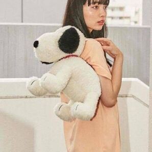 merryjenny スヌーピーバッグ ショルダーバッグ ぬいぐるみ ホワイト