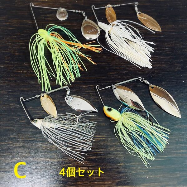 (C)スピナーベイト 4個セット Viper Design他
