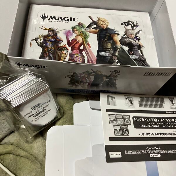 MTG FF ファイナルファンタジー プレイブースター BOX未開封 ローソン アクリルスタンド トークン マジックザギャザリング