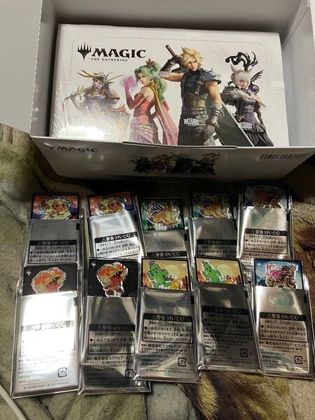 MTG FF ファイナルファンタジー プレイブースター BOX未開封ローソン アクリルスタンド トークン マジックザギャザリング