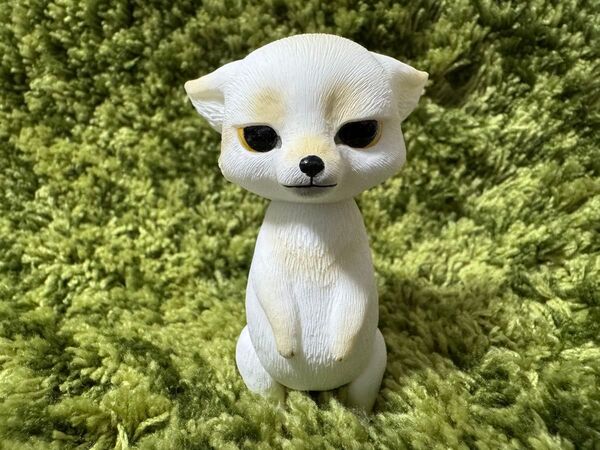 ホッキョクオオカミ オオカミのドール cocoriang kumukuku
