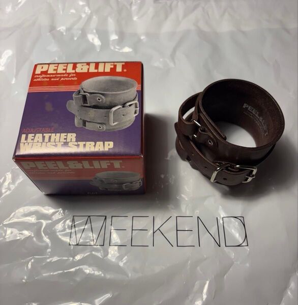 WEEKEND PEEL&LIFTリストバンド 藤原ヒロシ SEQUEL ②