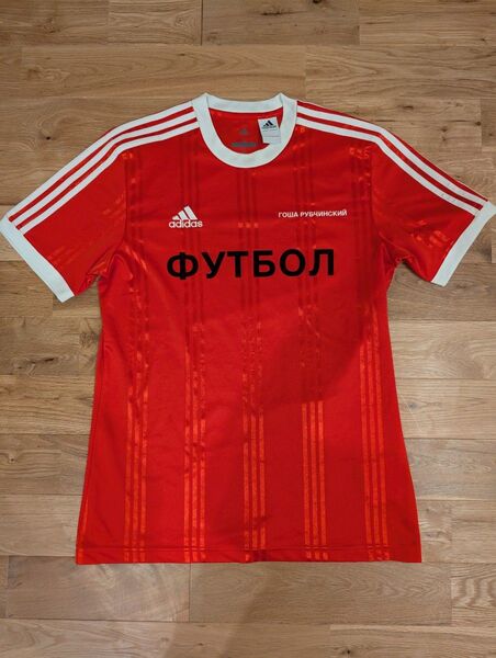 美品 Gosha Rubchinskiy x adidas ゲームシャツ 半袖 カットソー ゴーシャラブチンスキー アディダス