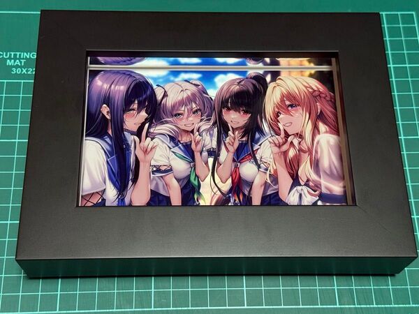 アマカノ2+ヒロインズ アクリルオーナメント額付き