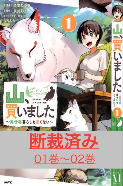 【断裁済み/自炊用】山、買いました 01巻〜02巻