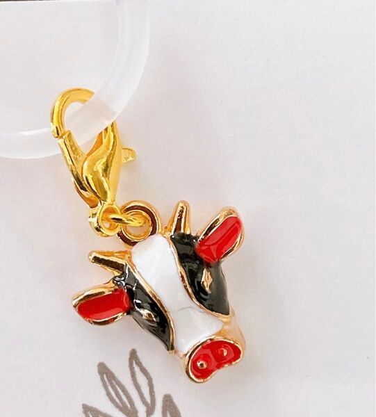 牛 アンブレラマーカー 傘マーカー ハンドメイド