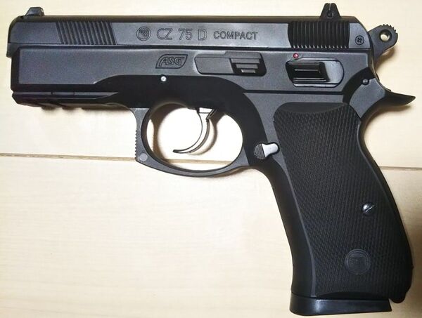 SIIS エスツーエス 固定スライドガスガン Cz75D Compact NO-07 箱無し発送