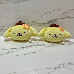 【タグ付き】サンリオ ポムポムプリン フェイスマスコット×2