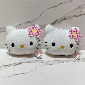 【タグ付き】サンリオ ハローキティ フェイスマスコット×2