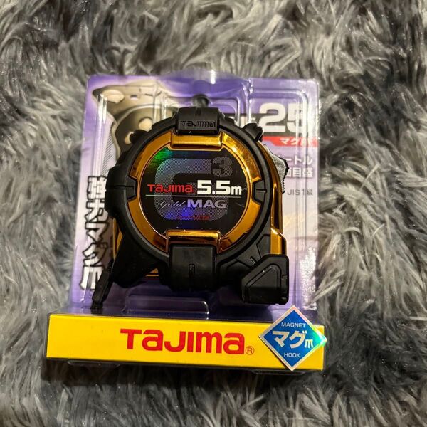 タジマ(Tajima) コンベックス 5.5m×25mm G3ゴールドロック・マグ爪25 G3GLM2555BL