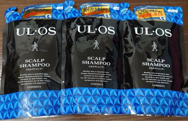 UL-OS スカルプシャンプー 420ml 詰め替え ×3ウルオス ウルオス UL OS スカルプシャンプー#a