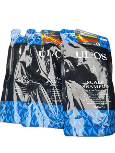 UL-OS スカルプシャンプー 420ml 詰め替え ×3ウルオス ウルオス UL OS スカルプシャンプー