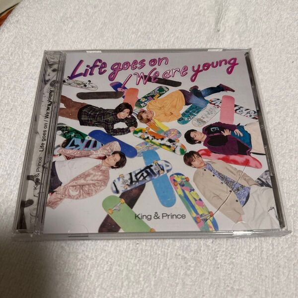 King&Prince Life goes on/We are young 通常盤初回プレス ソロアナザージャケット5種セット封入