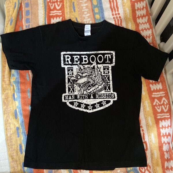 MAN WITH A MISSION REBOOT Tシャツ Lサイズ