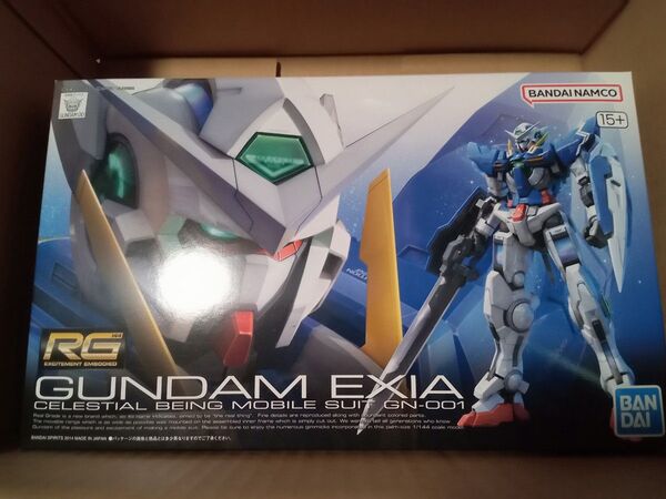 未組立RGガンダムエクシア 機動戦士ガンダム00ダブルオー ガンプラ