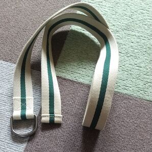 ベルト ベージュ グリーン