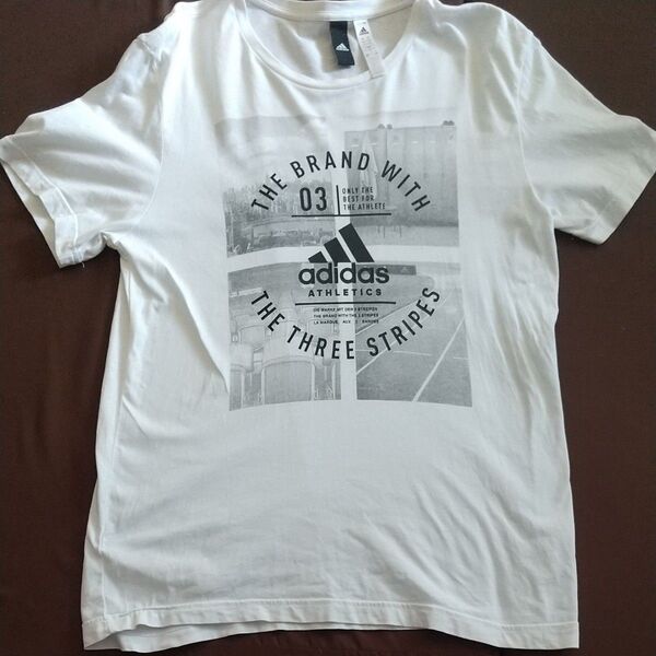 ADIDAS プリントTシャツ サイズ0