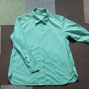 UNIQLO ストライプ長袖シャツ XL