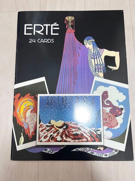 エルテ ポストカード 24枚セット アール・デコ 美術芸術アートデザイン画家