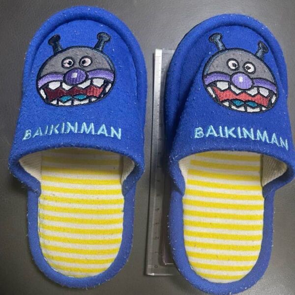 バイキンマン 室内ルームシューズ