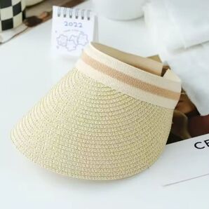 最終価格!女性用 サンバイザー 麦わら帽子 レディース帽子