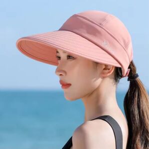 最終価格!女性用 折りたたみ式 サンバイザー レディース帽子