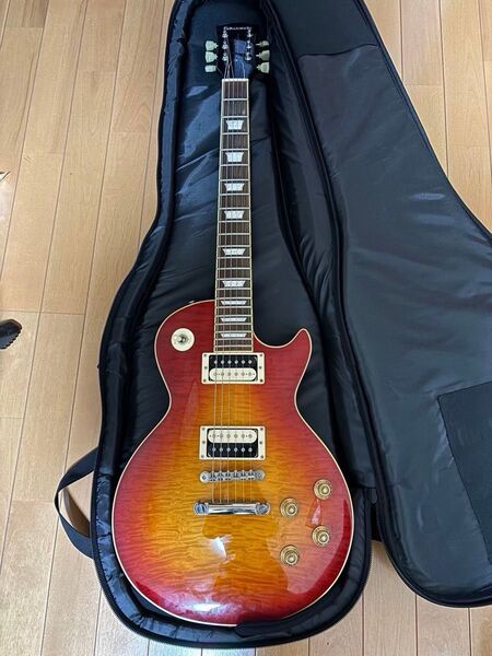 Edwards E-LPS CHS レスポールタイプ Gatorケース付き
