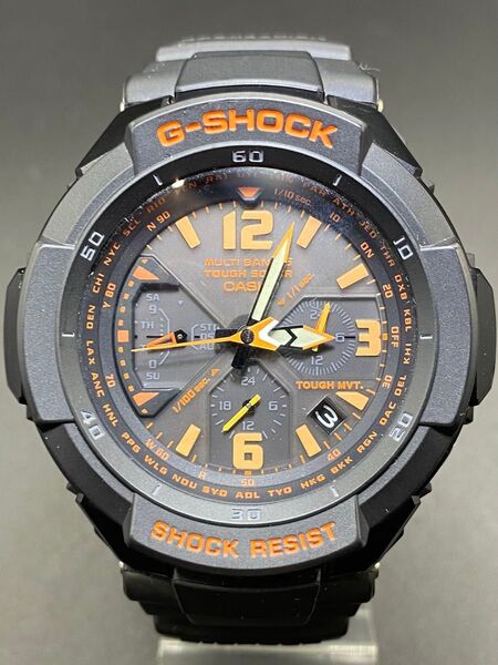 G-SHOCK ジーショック GW-3000B-1A GRAVITYMASTER グラビティマスター 電波ソーラー