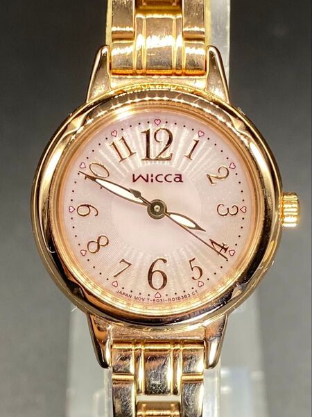 シチズン Wicca ソーラー レディース腕時計 B231稼動品