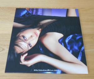 # Nakashima Mika 12 -inch limitation analogue record [Love Addict] large .. one /2003 year!