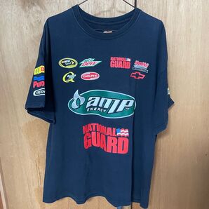 CHASE AUTHENTICS チェイス オーセンティック NASCAR レーシング Tシャツ ブラック(メンズ L相当)