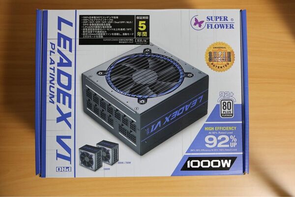 Super Flower LEADEX VI PLATINUM PRO 1000W ATX電源