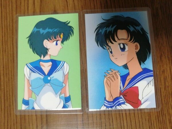 美少女戦士セーラームーンセーラーマーキュリー 水野亜美 ラミネートカード ラミカ
