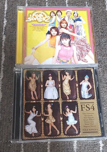 ハロプロ Folk Songs 2&4 2枚セット アルバム モーニング娘 カバー曲