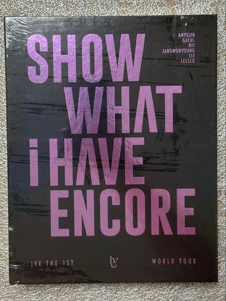 IVE DVD BluRay SHOW WHAT I HAVE トレカ抜き