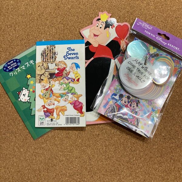 メモ帳 ディズニー サンリオ 平成レトロ 4冊 七夕 短冊