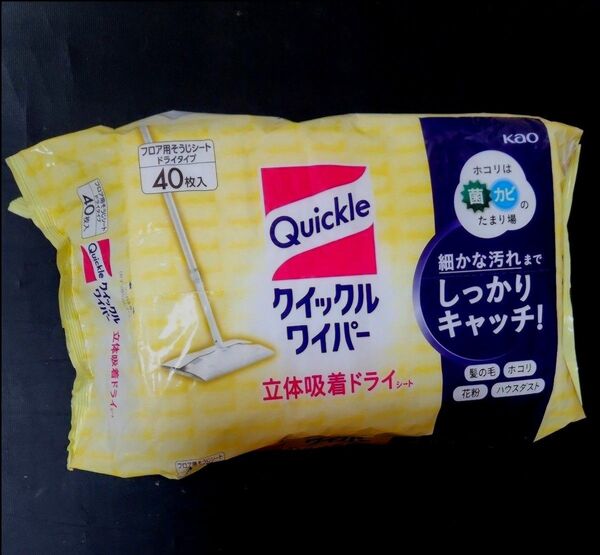 花王 クイックルワイパーのドライシート40枚入り 新パッケージ品