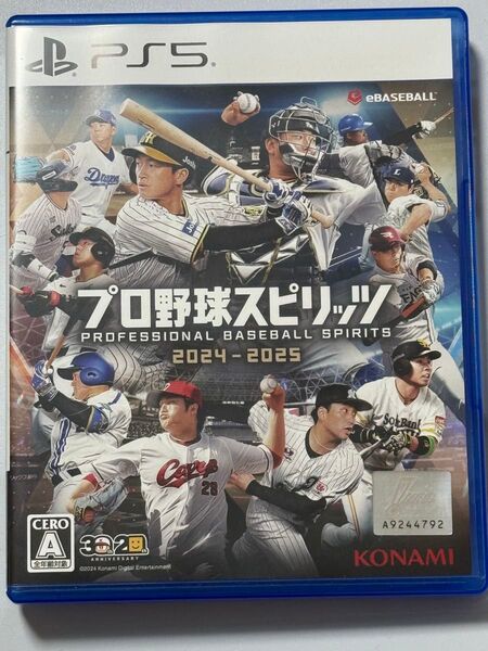 【PS5】プロ野球スピリッツ2024‐2025