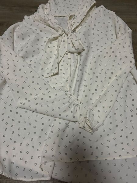 anysis トップス ブラウス 長袖 2way 柄物 処分価格