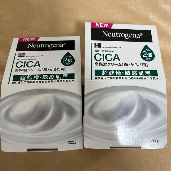 【2個セット】Neutrogena CICA 高保湿クリーム 200g